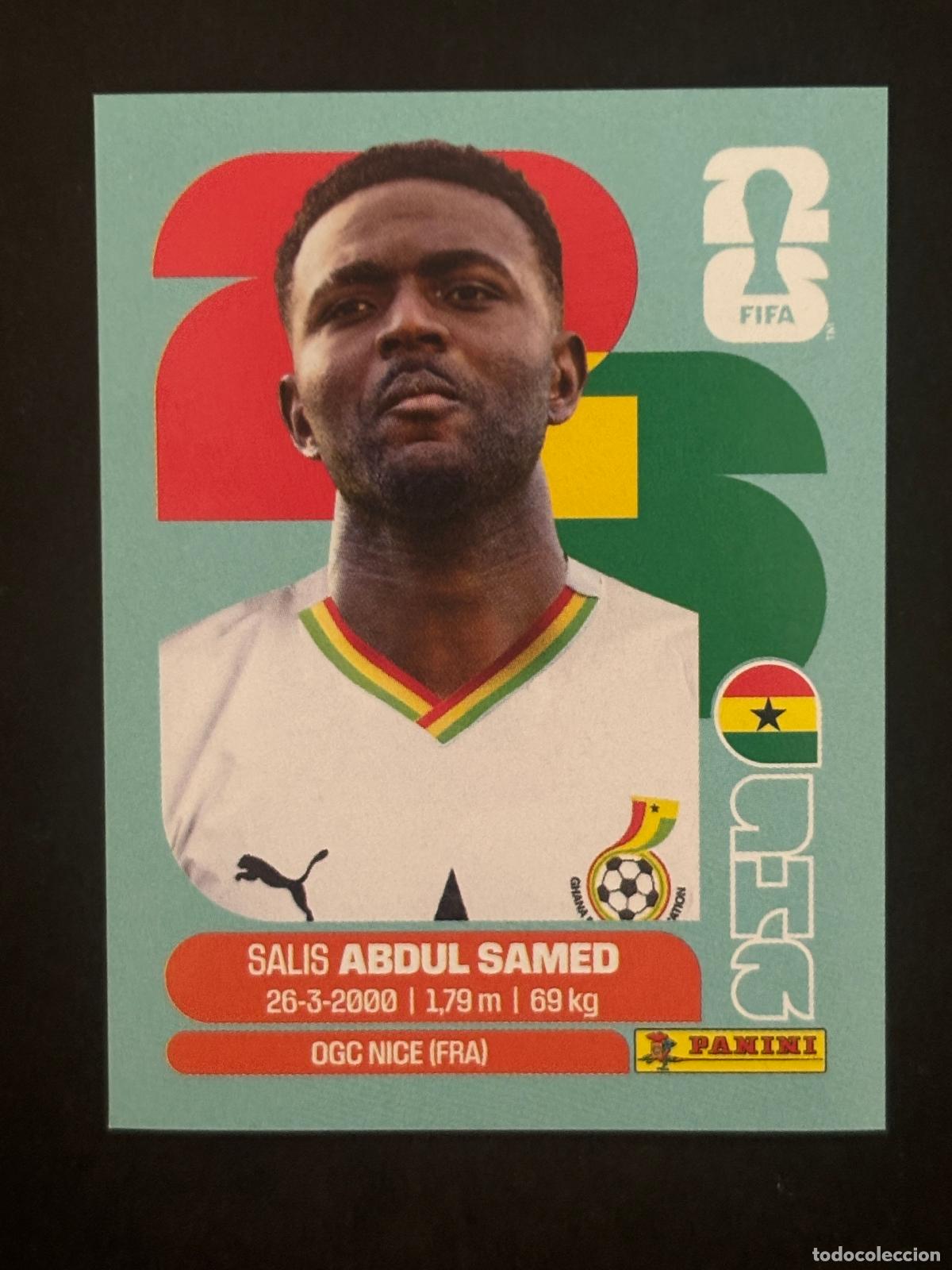 Cromos de Futebol: GHA12 KAMALDEEN SULEMANA GHANA CROMO PANINI FIFA WORLD CUP MUNDIAL 2026