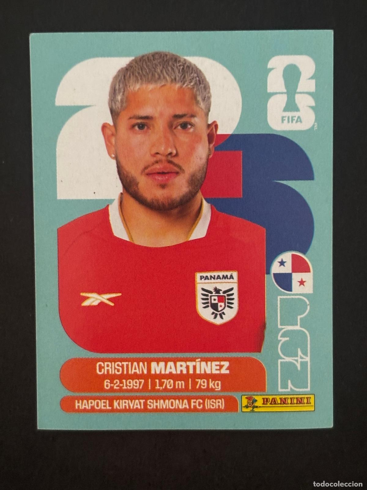 Cromos de Futebol: PAN10 CRISTIAN MART&Iacute;NEZ PANAMA CROMO PANINI FIFA WORLD CUP MUNDIAL 2026