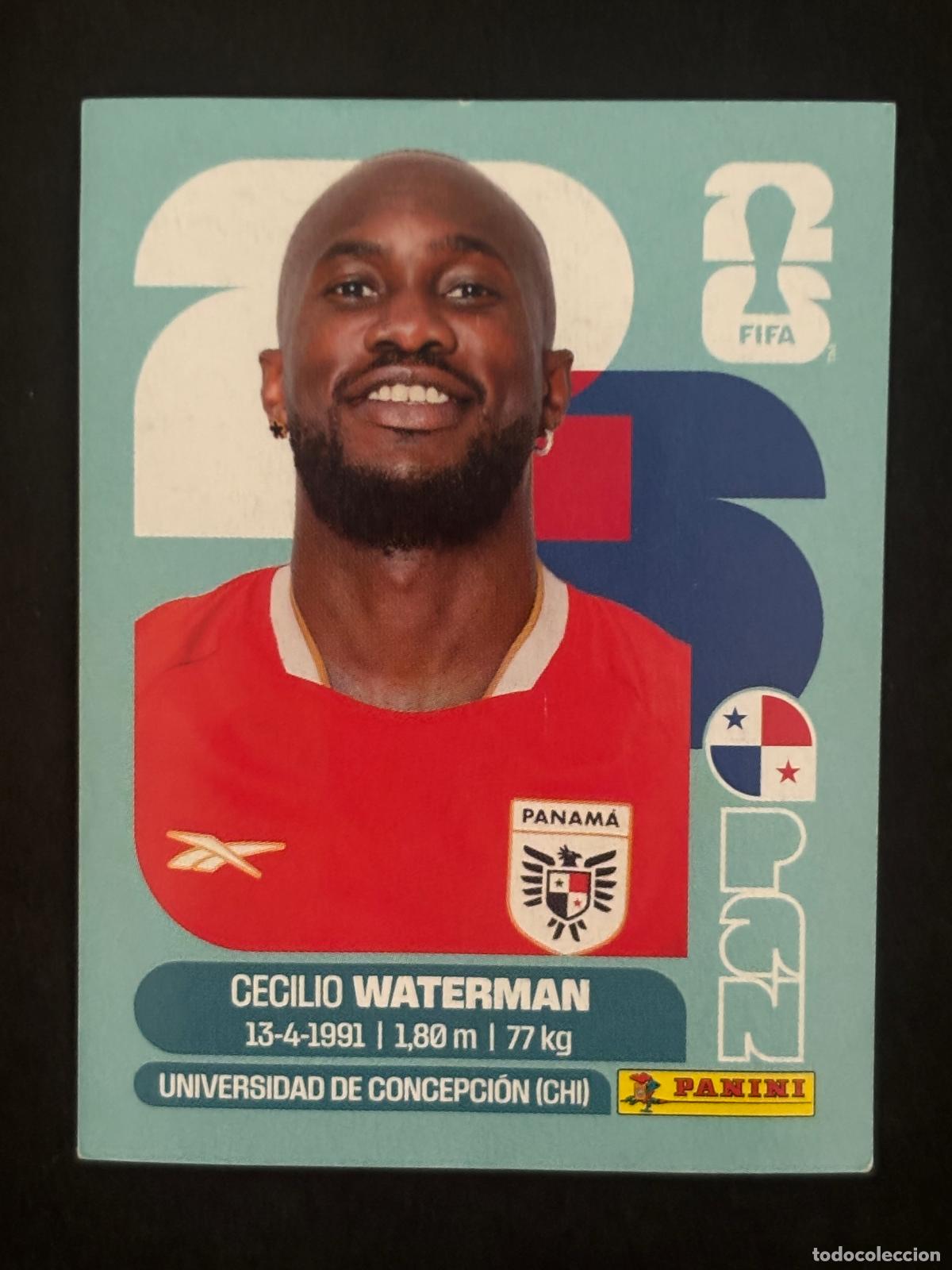 Cromos de Futebol: PAN18 CECILIO WATERMAN PANAMA CROMO PANINI FIFA WORLD CUP MUNDIAL 2026