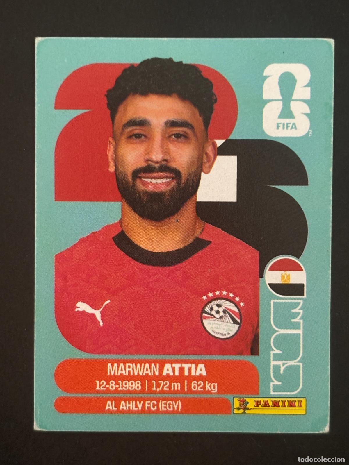 Cromos de Futebol: EGY10 MARWAN ATTIA EGIPTO CROMO PANINI FIFA WORLD CUP MUNDIAL 2026