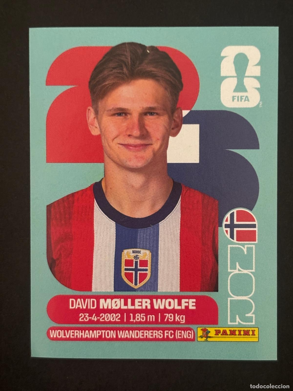 Cromos de Futebol: NOR7 DAVID M&Oslash;LLER WOLFE NORUEGA CROMO PANINI FIFA WORLD CUP MUNDIAL 2026