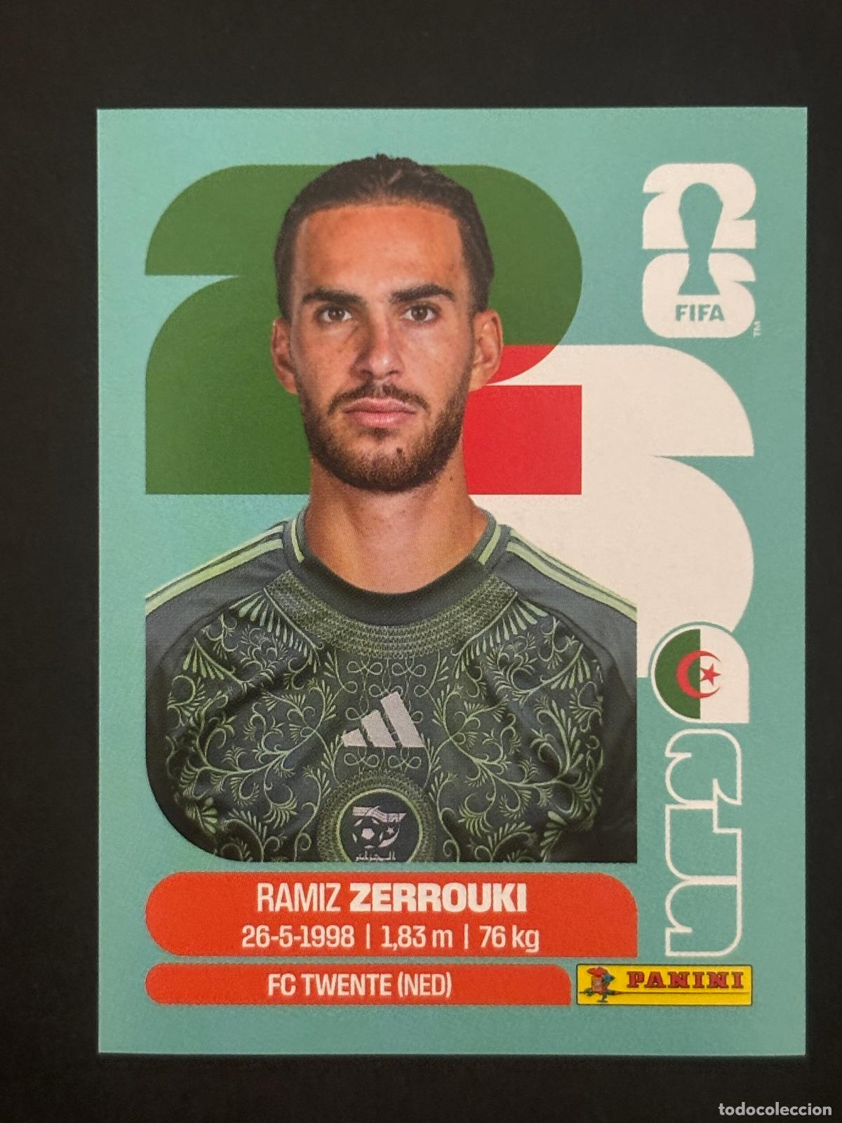 Cromos de Futebol: ALG11 RAMIZ ZERROUKI ARGELIA CROMO PANINI FIFA WORLD CUP MUNDIAL 2026