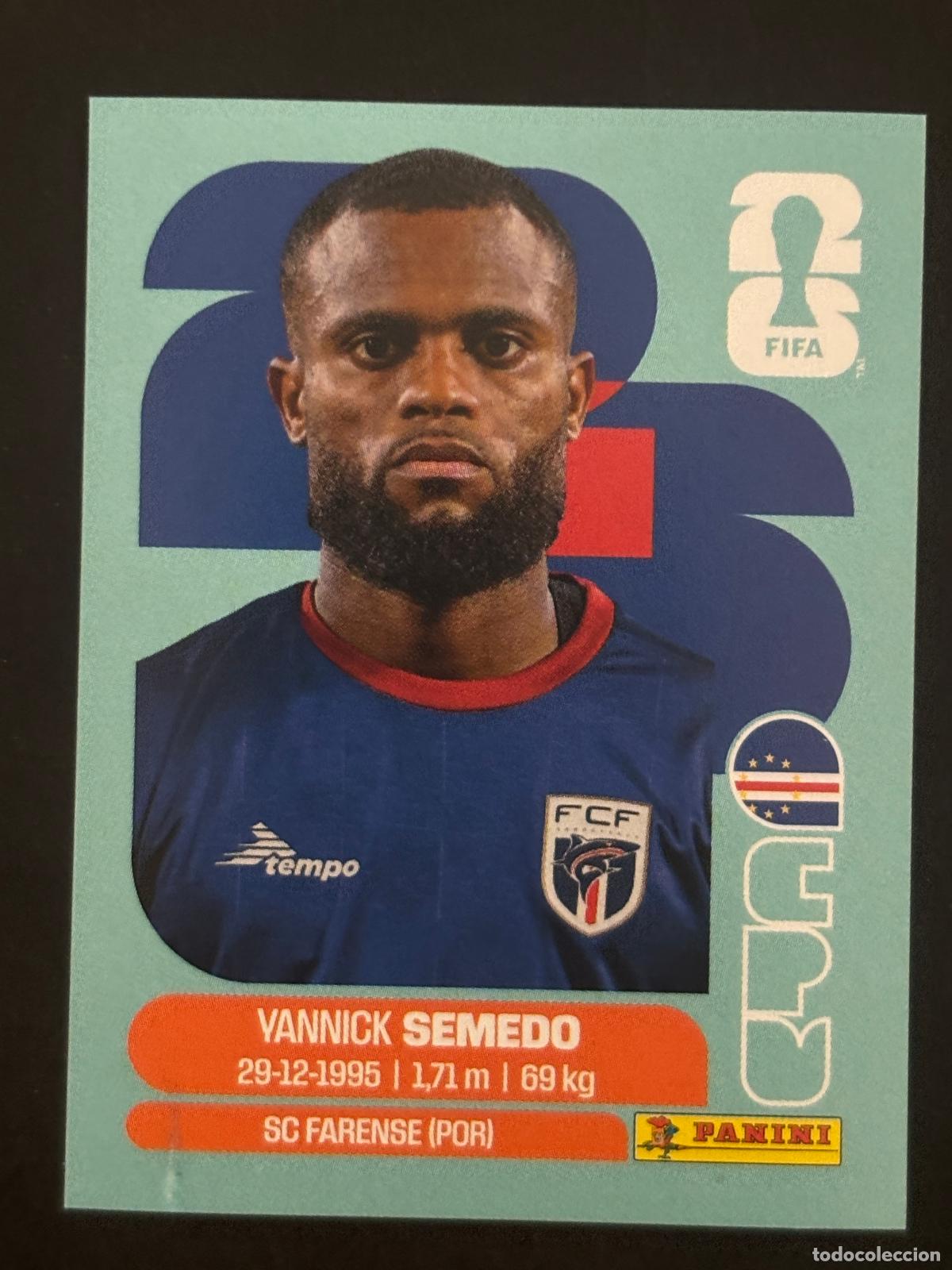 Cromos de Futebol: CPV9 YANNICK SEMEDO CABO VERDE CROMO PANINI FIFA WORLD CUP MUNDIAL 2026