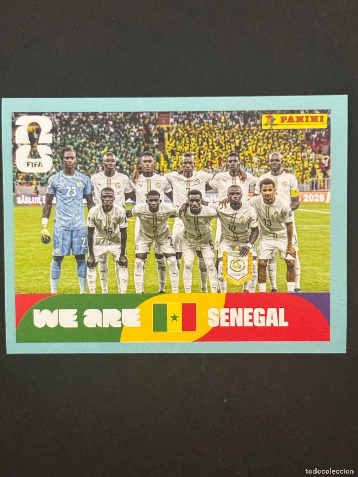 Cromos de Futebol: SEN13 LINE-UP SENEGAL CROMO PANINI FIFA WORLD CUP MUNDIAL 2026