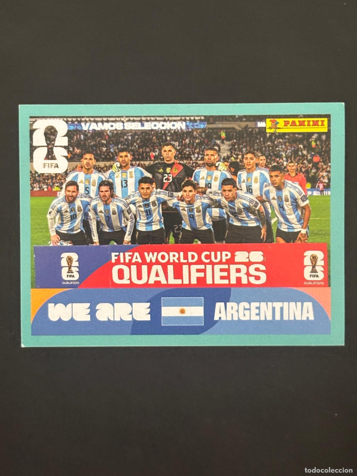 Cromos de Futebol: ARG13 LINE-UP ARGENTINA CROMO PANINI FIFA WORLD CUP MUNDIAL 2026