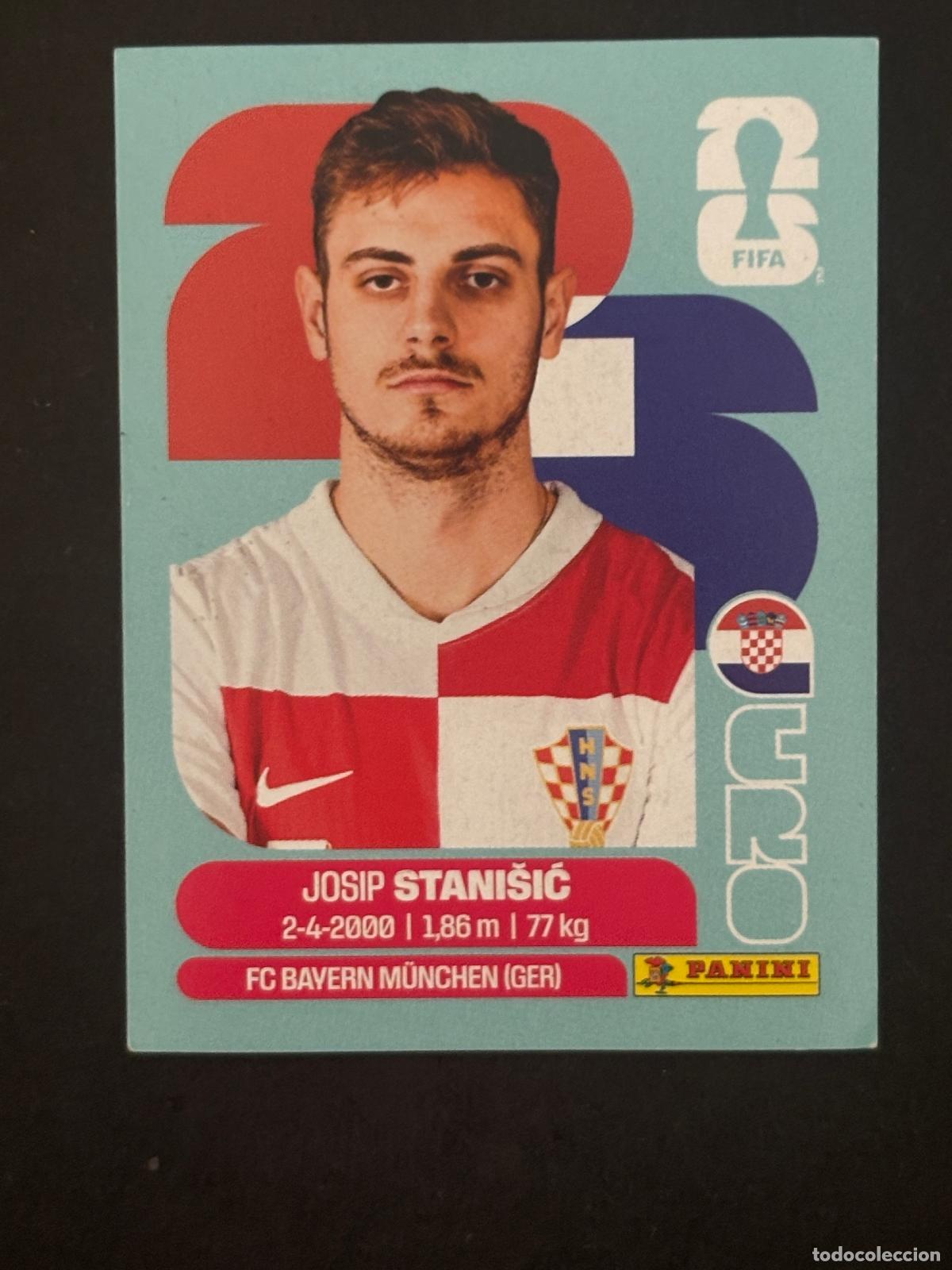 Cromos de Futebol: CRO5 JOSIP STANI&Scaron;IĆ CROACIA CROMO PANINI FIFA WORLD CUP MUNDIAL 2026