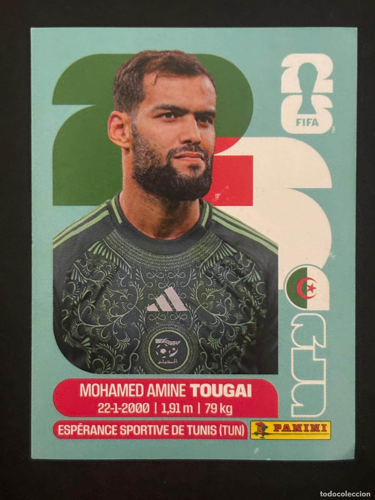 Cromos de Futebol: ALG6 MOHAMED AMINE TOUGAI ARGELIA CROMO PANINI FIFA WORLD CUP MUNDIAL 2026