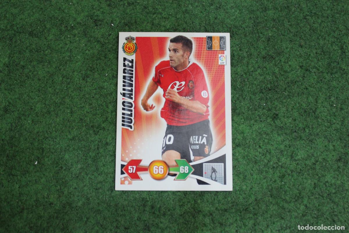 Figurine di Calcio: JULIO &Aacute;LVAREZ RCD MALLORCA ADRENALYN XL 2009 2010 09 10 LALIGA SANTANDER