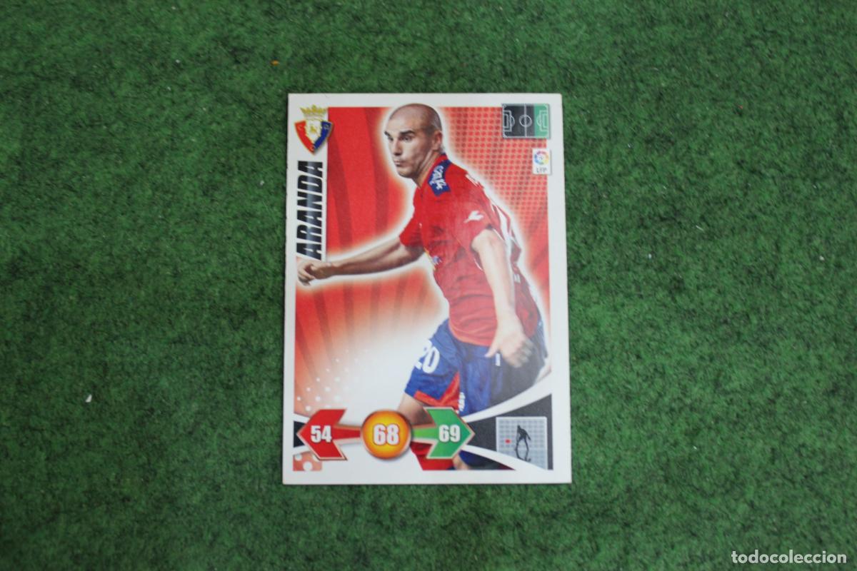 Figurine di Calcio: ARANDA CA OSASUNA ADRENALYN XL 2009 2010 09 10 LALIGA SANTANDER