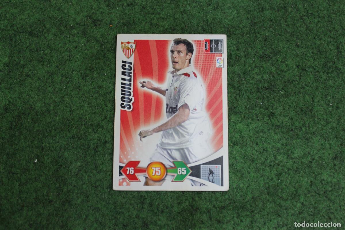 Figurine di Calcio: SQUILLACI SEVILLA FC ADRENALYN XL 2009 2010 09 10 LALIGA SANTANDER
