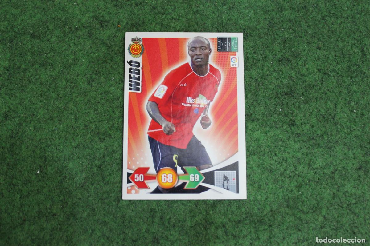 Figurine di Calcio: WEB&Oacute; RCD MALLORCA ADRENALYN XL 2009 2010 09 10 LALIGA SANTANDER