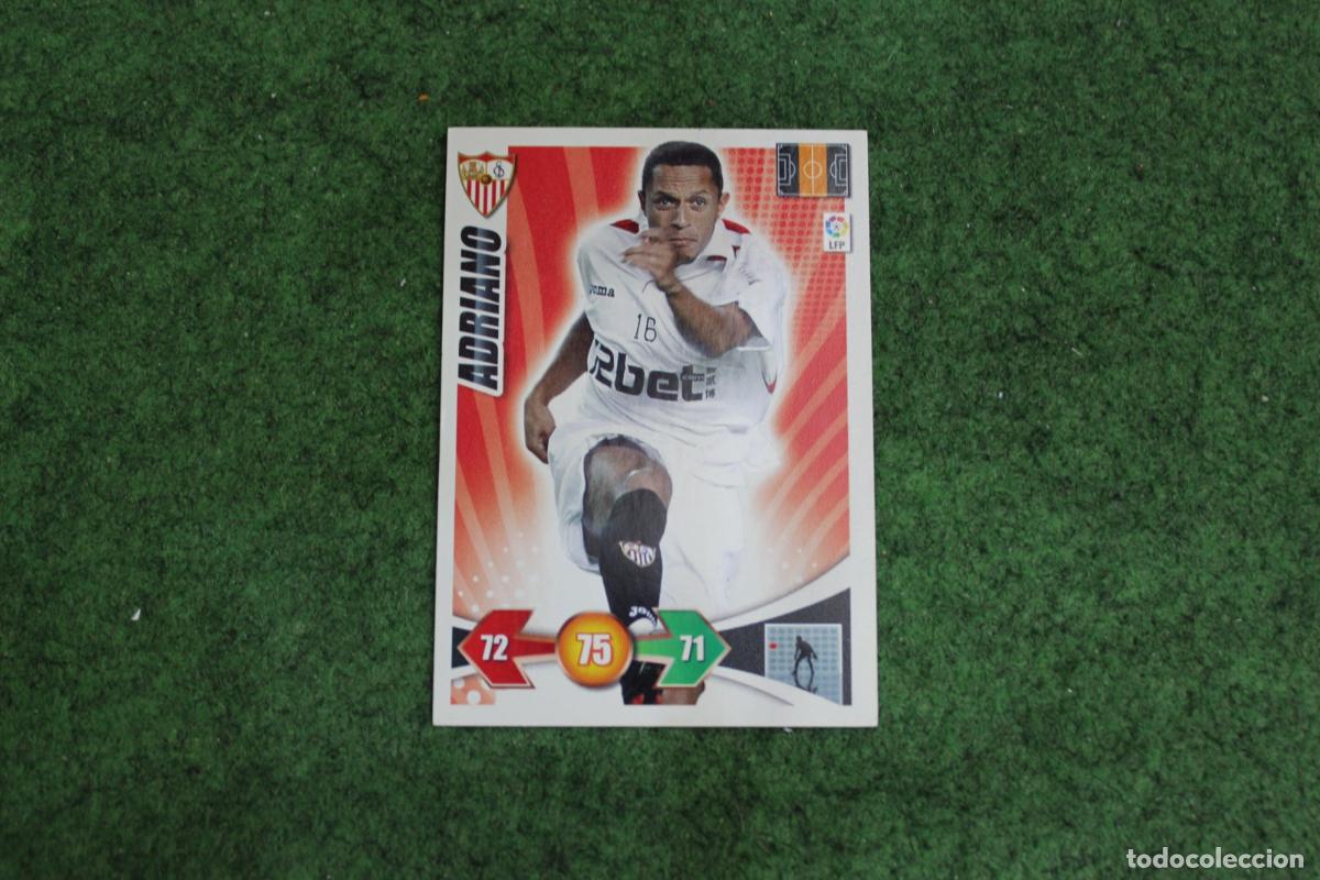 Figurine di Calcio: ADRIANO SEVILLA FC ADRENALYN XL 2009 2010 09 10 LALIGA SANTANDER