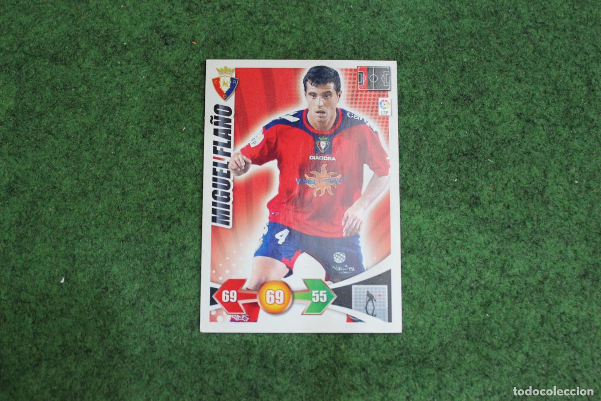 Figurine di Calcio: MIGUEL FLA&Ntilde;O CA OSASUNA ADRENALYN XL 2009 2010 09 10 LALIGA SANTANDER