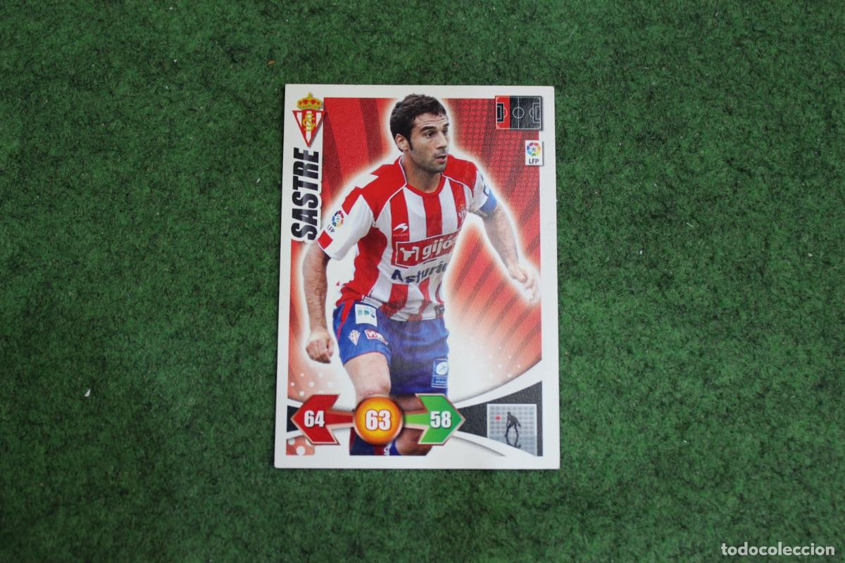 Cromos de Futebol: SASTRE REAL SPORTING DE GIJ&Oacute;N ADRENALYN XL 2009 2010 09 10 LALIGA SANTANDER