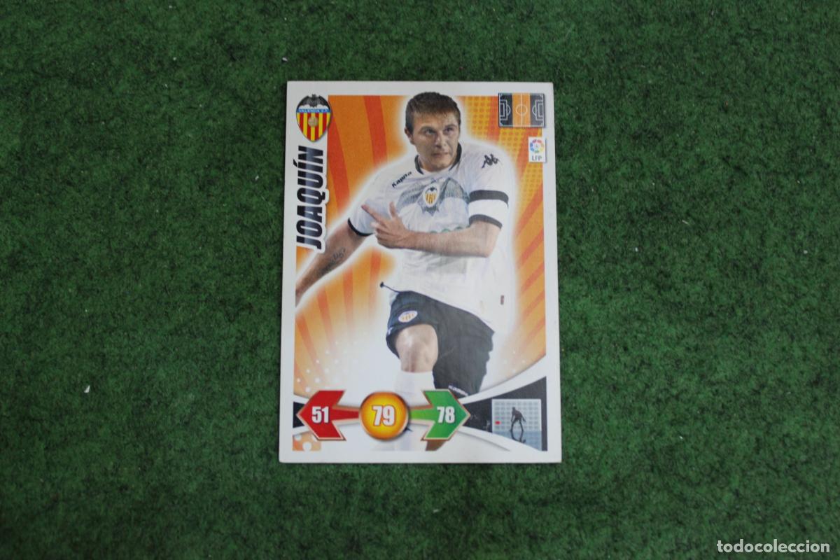Cromos de Futebol: JOAQU&Iacute;N VALENCIA CF ADRENALYN XL 2009 2010 09 10 LALIGA SANTANDER