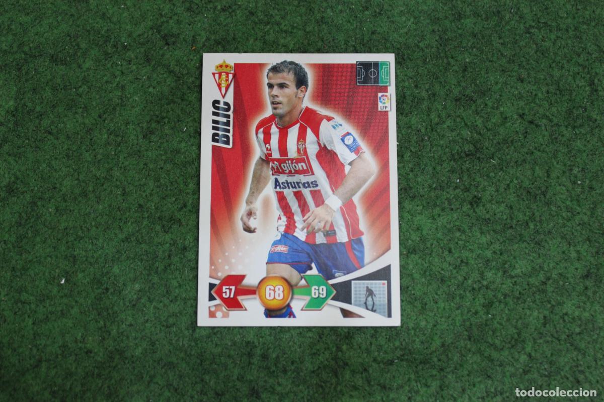 Cromos de Futebol: BILIC REAL SPORTING DE GIJ&Oacute;N ADRENALYN XL 2009 2010 09 10 LALIGA SANTANDER
