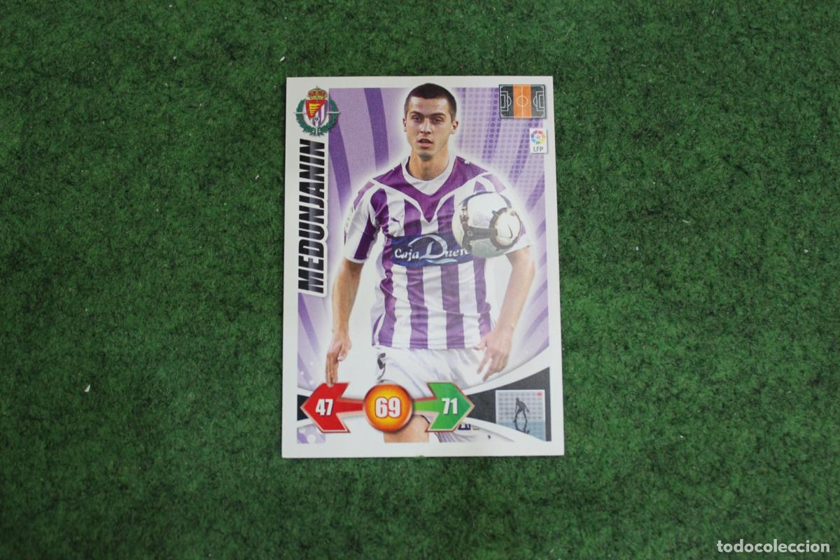 Cromos de Futebol: MEDUNJANIN REAL VALLADOLID ADRENALYN XL 2009 2010 09 10 LALIGA SANTANDER