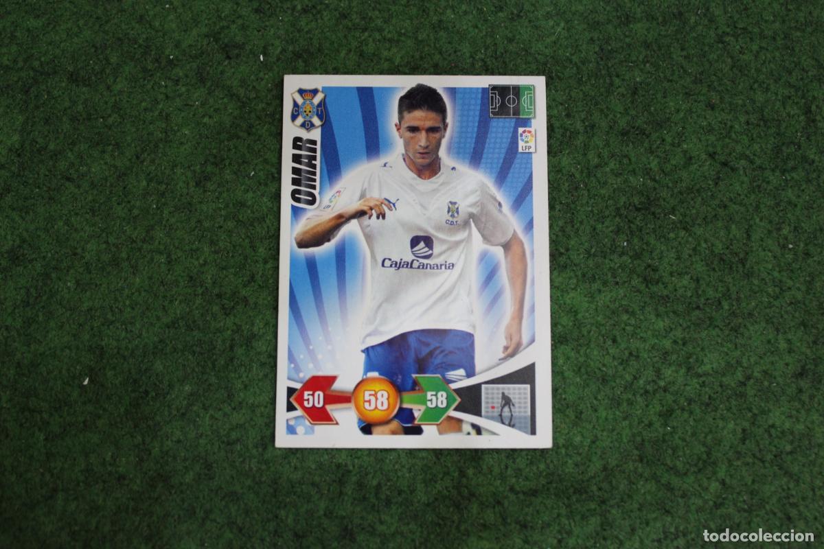Cromos de Futebol: OMAR CD TENERIFE ADRENALYN XL 2009 2010 09 10 LALIGA SANTANDER