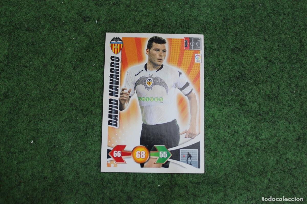 Cromos de Futebol: DAVID NAVARRO VALENCIA CF ADRENALYN XL 2009 2010 09 10 LALIGA SANTANDER