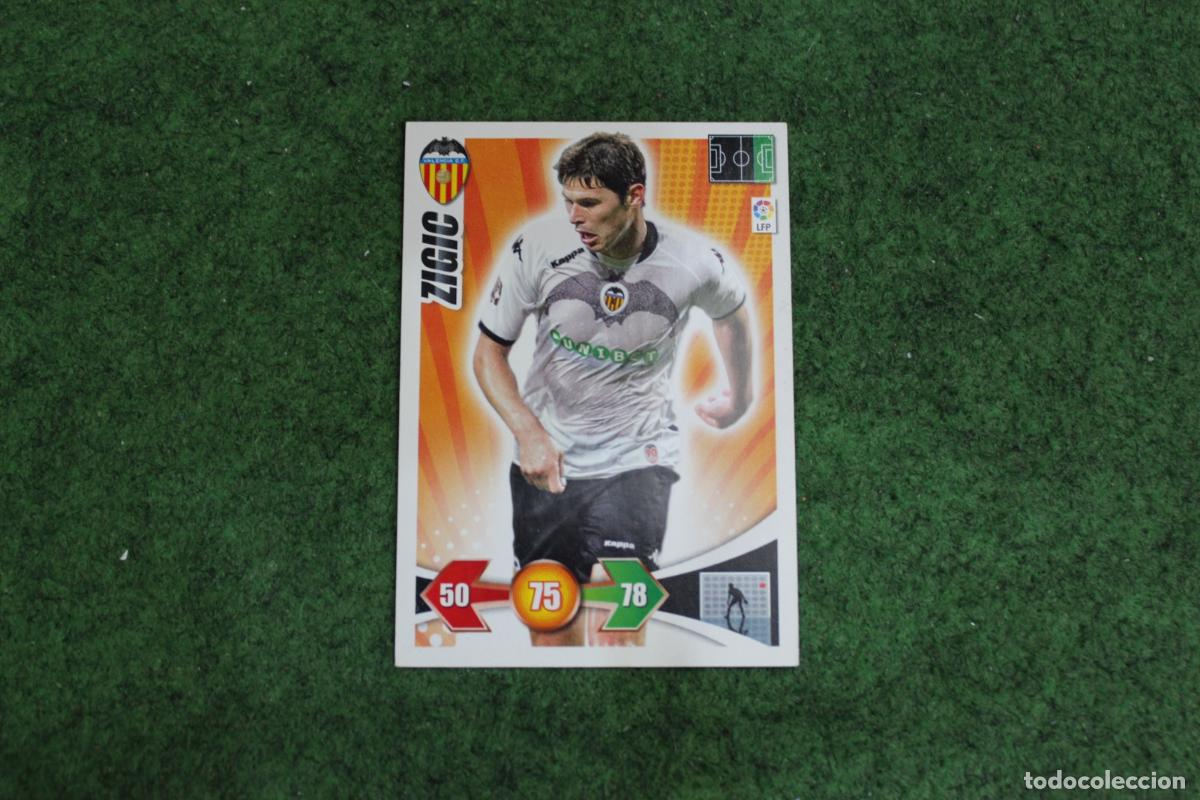 Cromos de Futebol: ZIGIC VALENCIA CF ADRENALYN XL 2009 2010 09 10 LALIGA SANTANDER