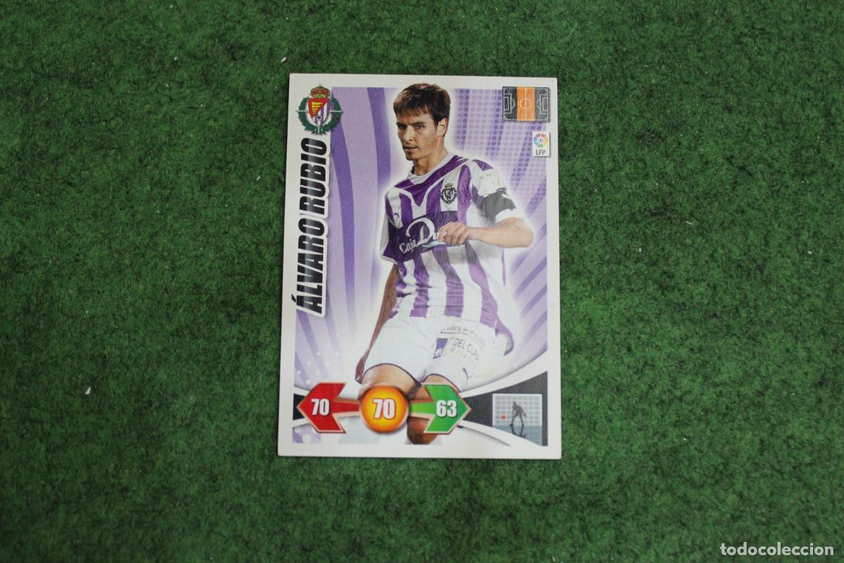 Cromos de Futebol: &Aacute;LVARO RUBIO REAL VALLADOLID ADRENALYN XL 2009 2010 09 10 LALIGA SANTANDER