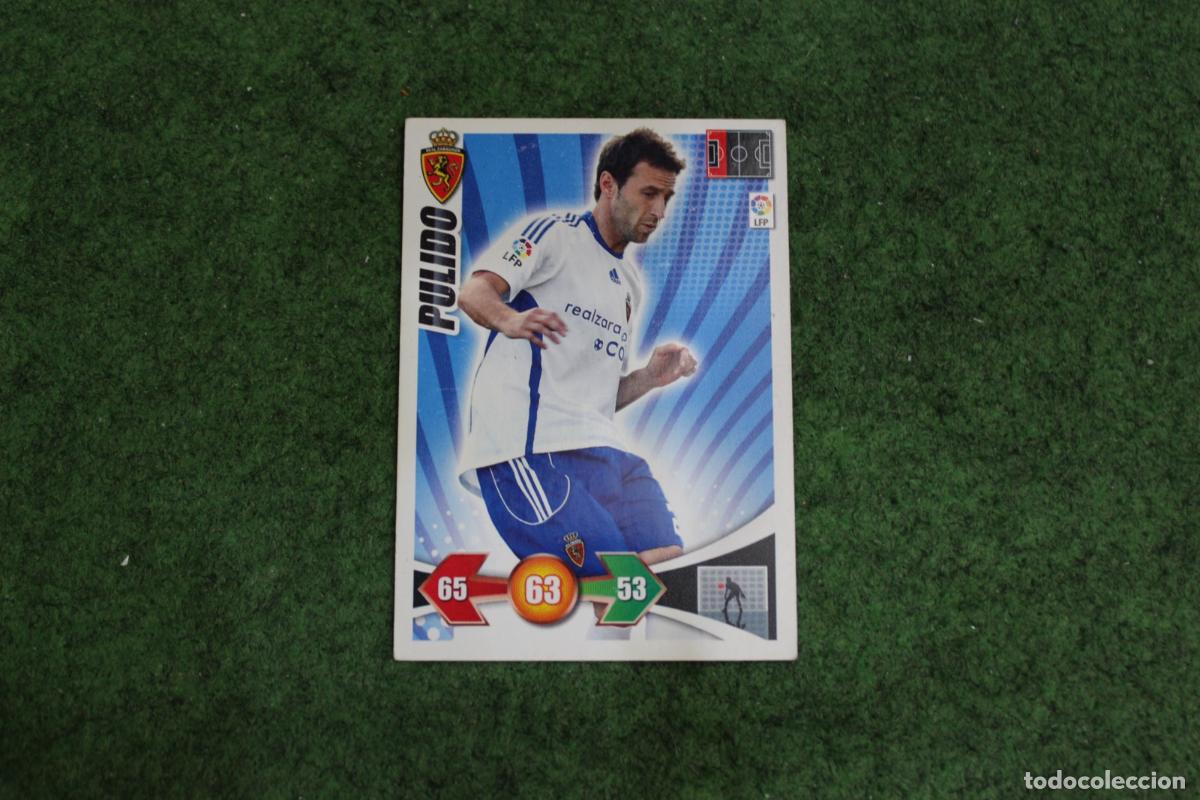 Cromos de Futebol: PULIDO REAL ZARAGOZA ADRENALYN XL 2009 2010 09 10 LALIGA SANTANDER