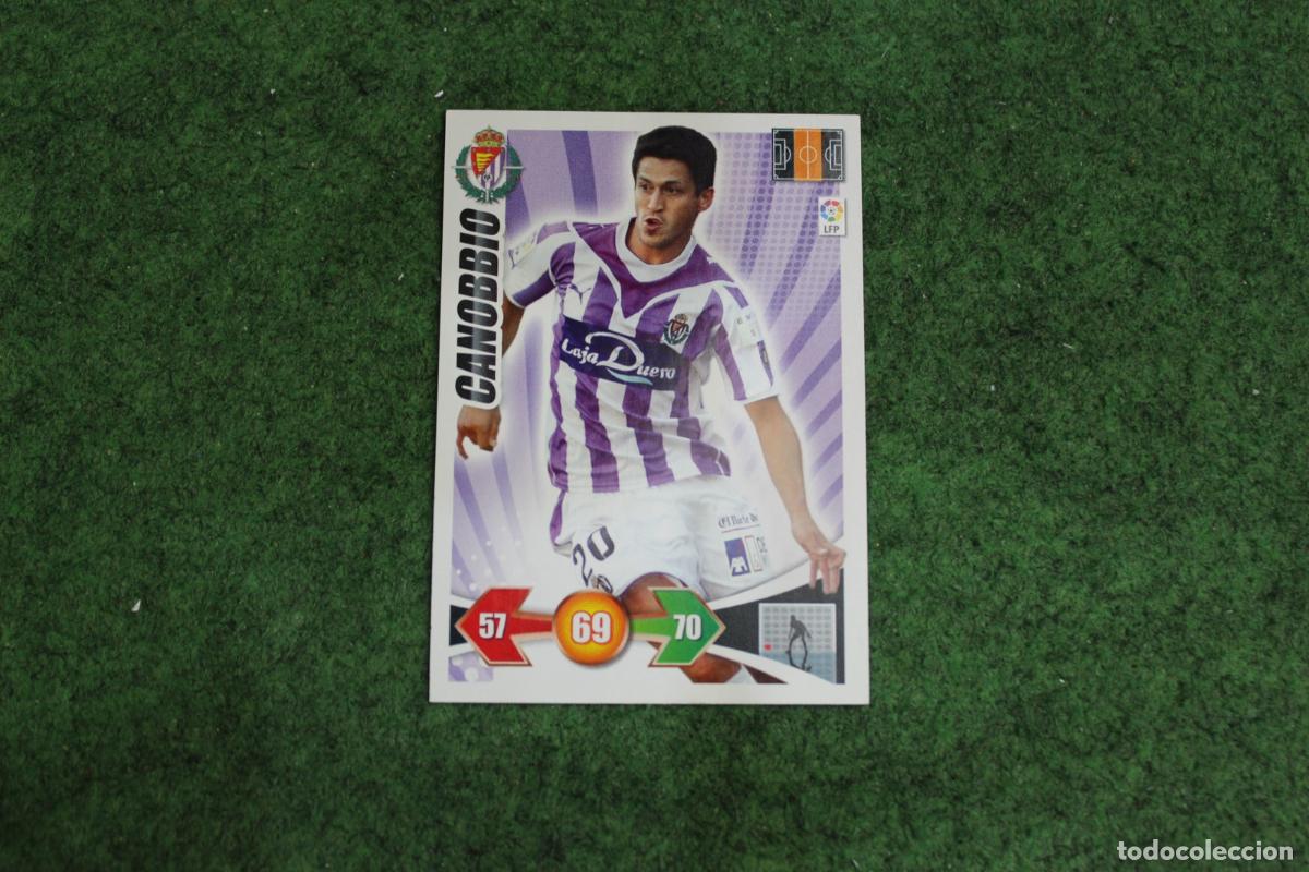 Cromos de Futebol: CANOBBIO REAL VALLADOLID ADRENALYN XL 2009 2010 09 10 LALIGA SANTANDER