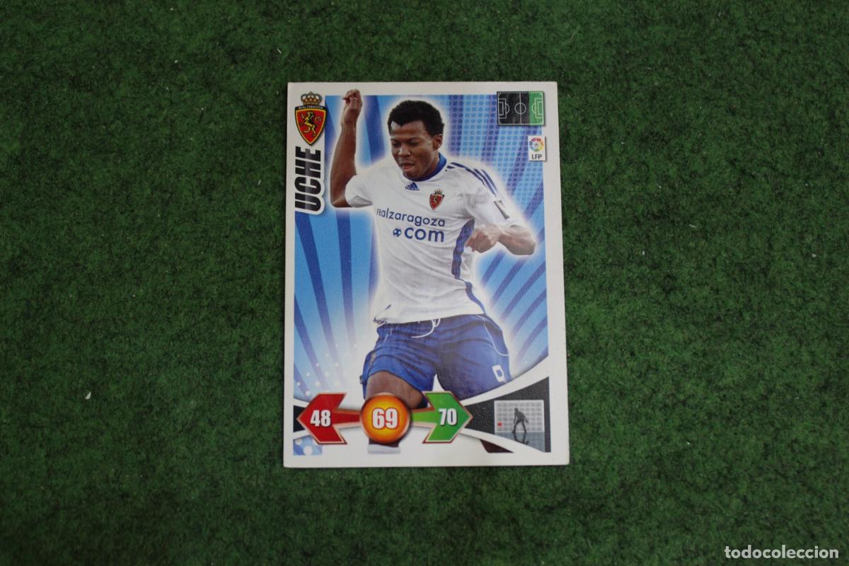 Football Stickers: UCHE REAL ZARAGOZA ADRENALYN XL 2009 2010 09 10 LALIGA SANTANDER