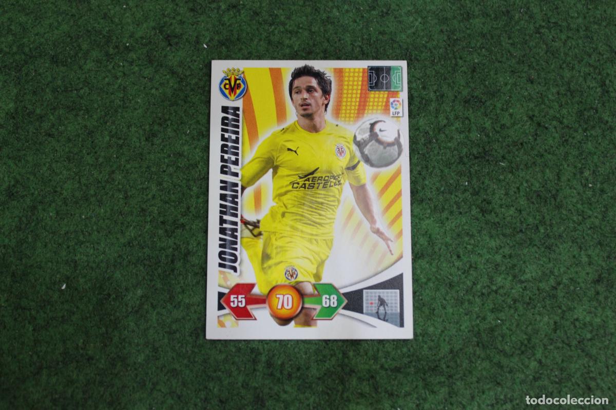 Football Stickers: JONATHAN PEREIRA VILLARREAL CF ADRENALYN XL 2009 2010 09 10 LALIGA SANTANDER