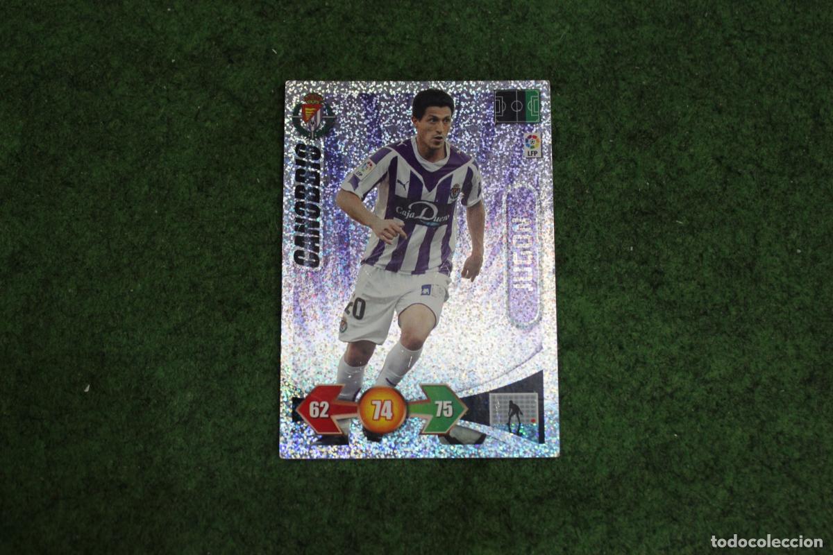 Football Stickers: CANOBBIO REAL VALLADOLID JUG&Oacute;N ADRENALYN XL 2009 2010 09 10 LALIGA SANTANDER