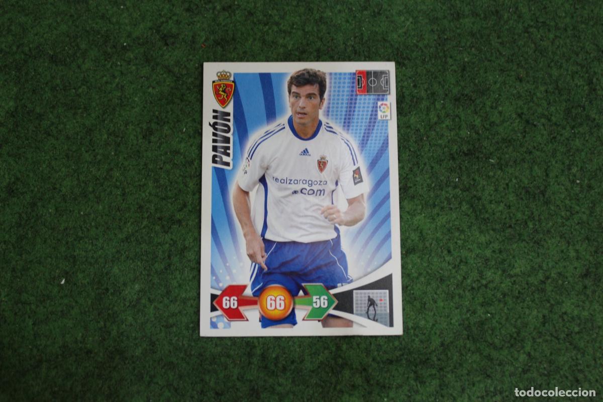 Football Stickers: PAV&Oacute;N REAL ZARAGOZA ADRENALYN XL 2009 2010 09 10 LALIGA SANTANDER