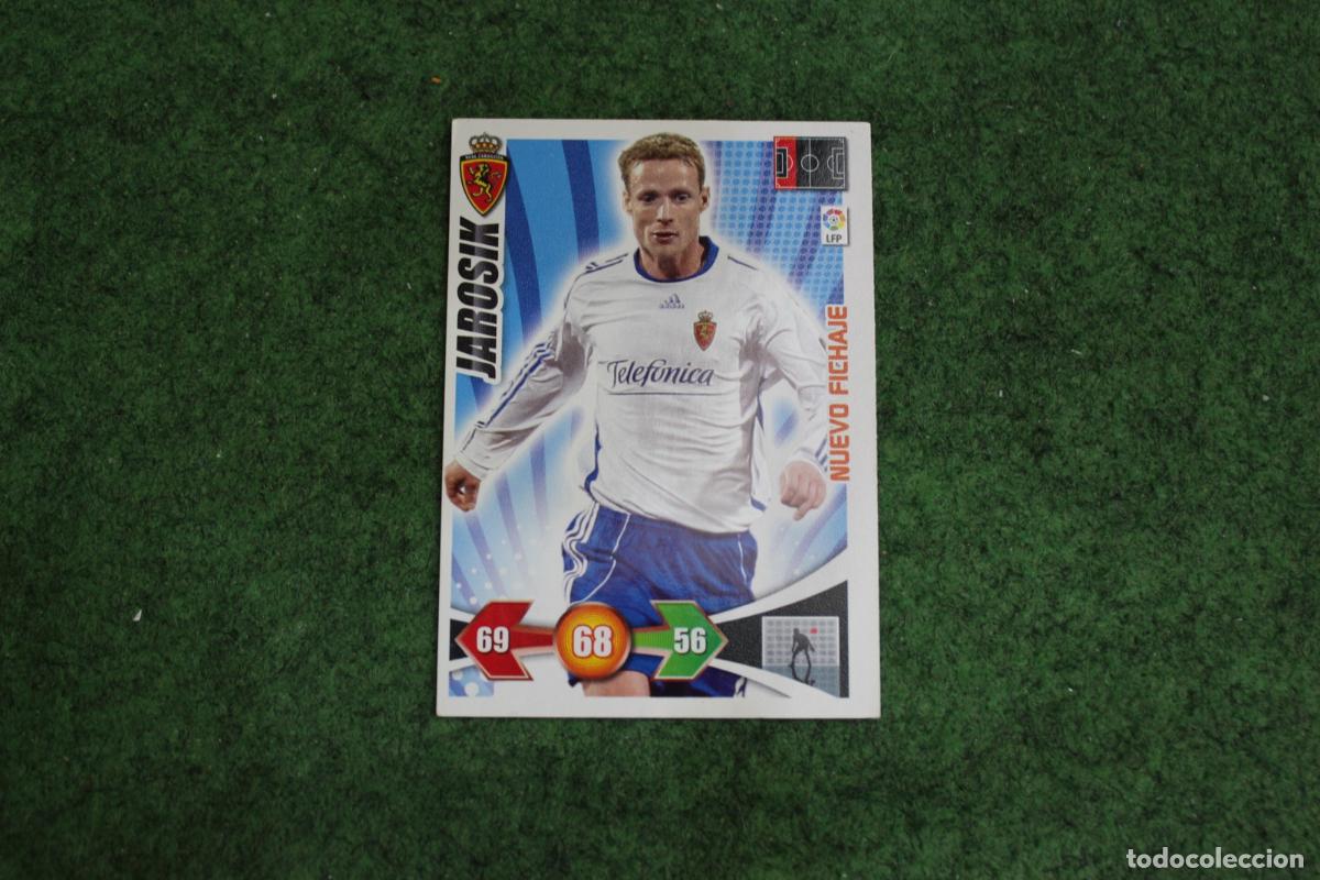 Football Stickers: JAROSIK REAL ZARAGOZA NUEVO FICHAJE ADRENALYN XL 2009 2010 09 10 LALIGA SANTANDER