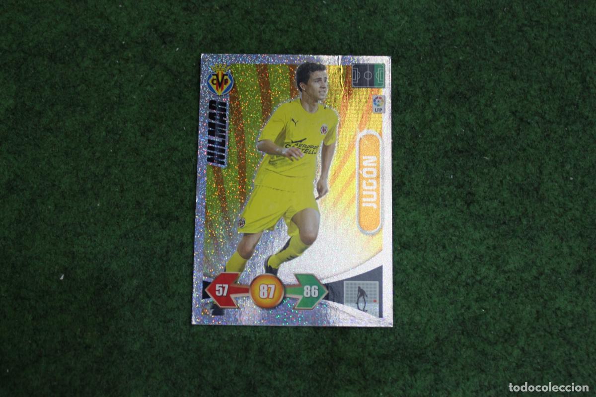 Football Stickers: NILMAR VILLARREAL CF JUG&Oacute;N ADRENALYN XL 2009 2010 09 10 LALIGA SANTANDER