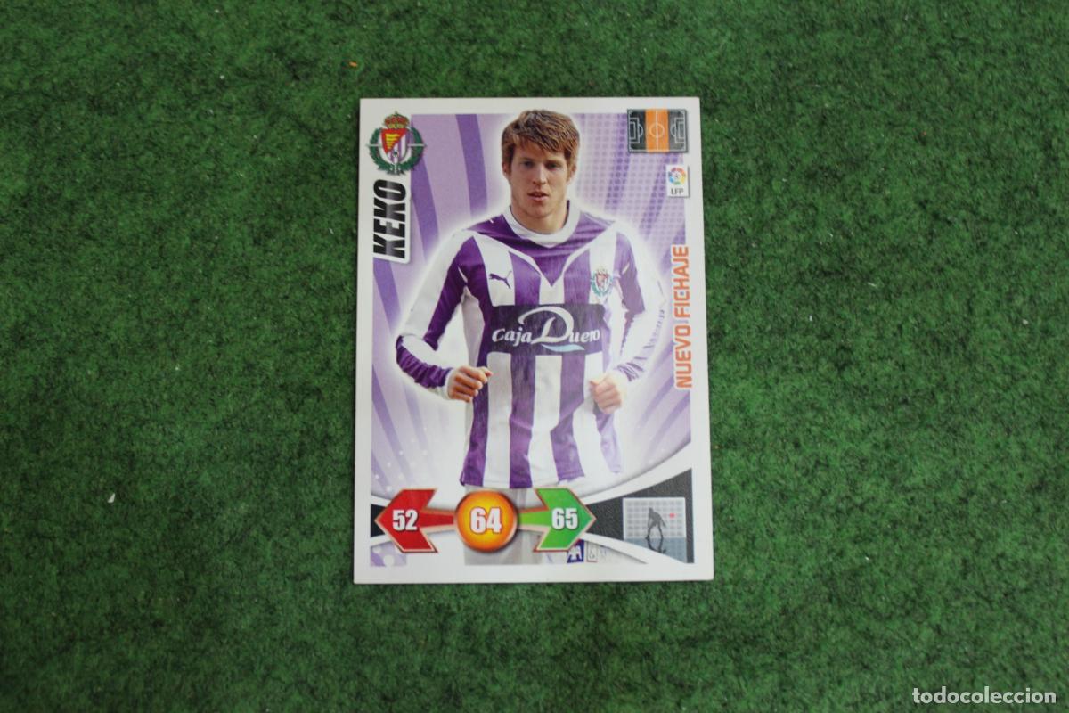 Football Stickers: KEKO REAL VALLADOLID NUEVO FICHAJE ADRENALYN XL 2009 2010 09 10 LALIGA SANTANDER