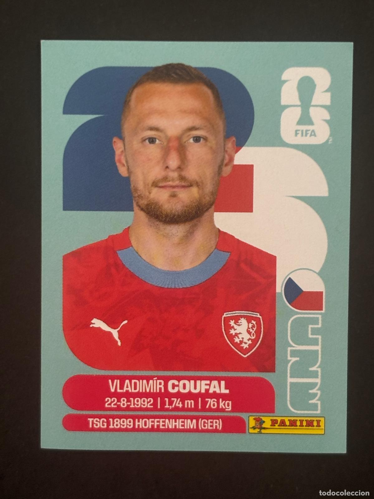 Football Stickers: CZE5 VLADIM&Iacute;R COUFAL CHEQUIA CROMO PANINI FIFA WORLD CUP MUNDIAL 2026