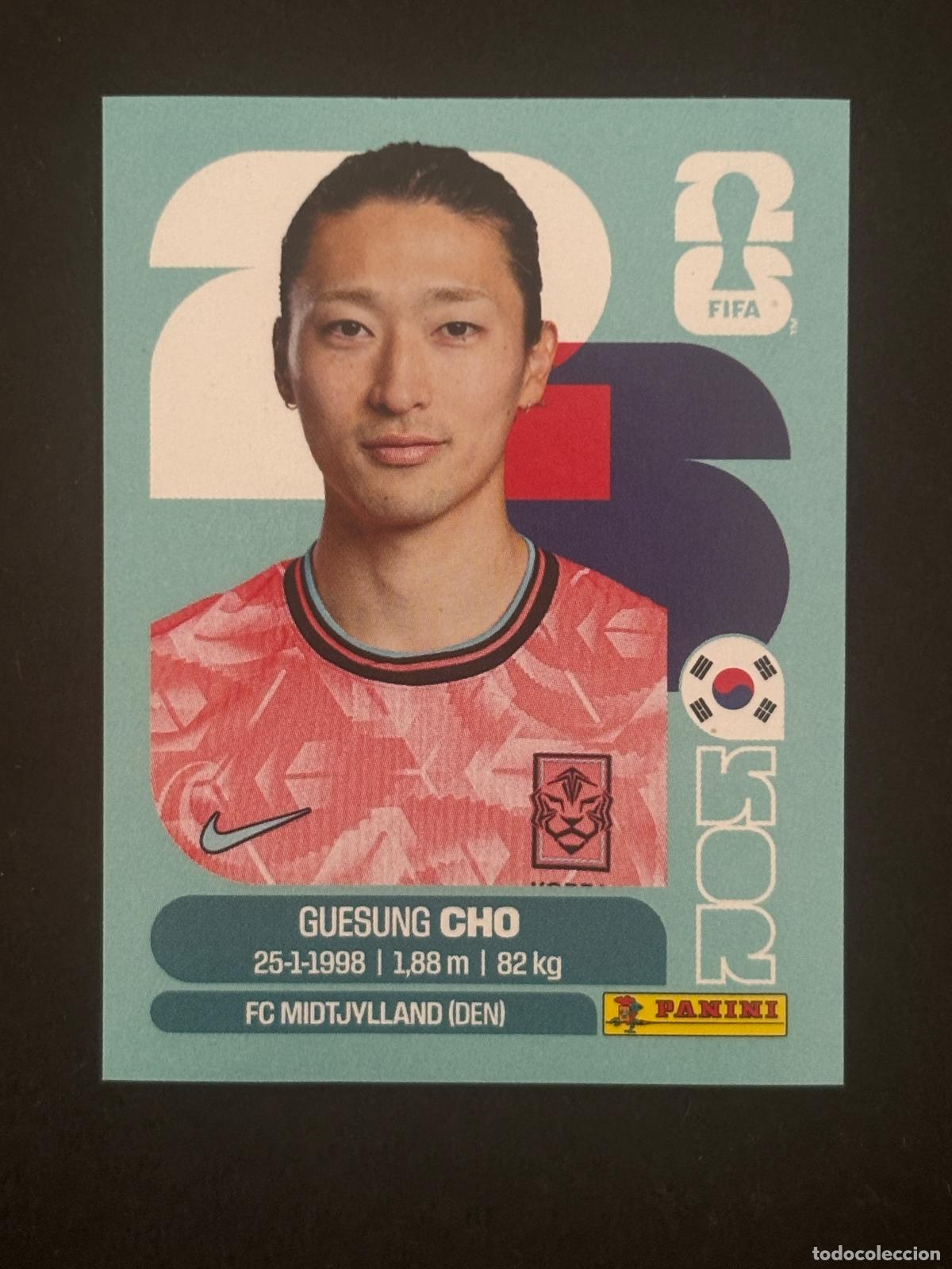 Football Stickers: KOR17 GUESUNG CHO COREA DEL SUR CROMO PANINI FIFA WORLD CUP MUNDIAL 2026