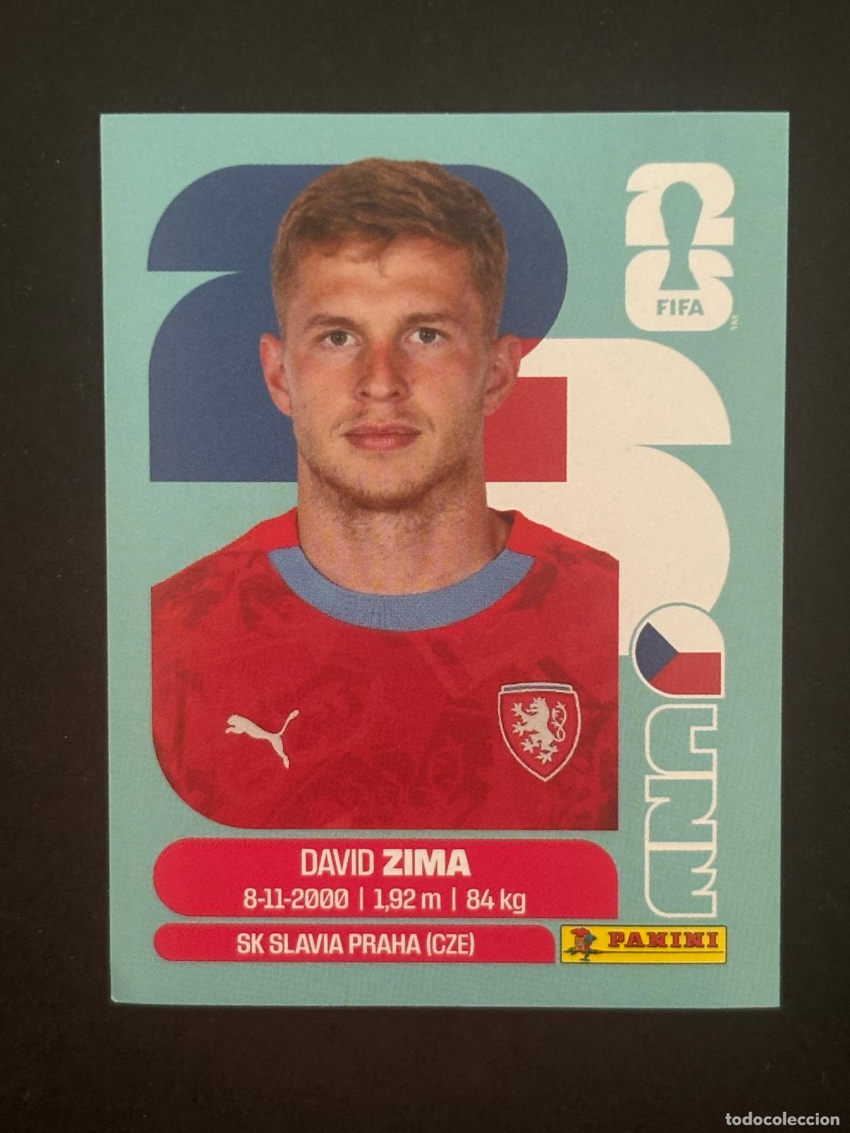 Football Stickers: CZE8 DAVID ZIMA CHEQUIA CROMO PANINI FIFA WORLD CUP MUNDIAL 2026