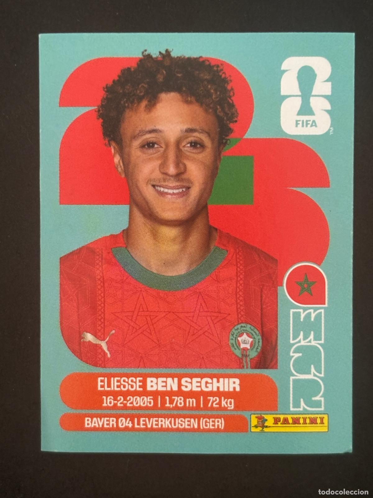 Cartes &agrave; collectionner de Football: MAR12 ELIESSE BEN SEGHIR MARRUECOS CROMO PANINI FIFA WORLD CUP MUNDIAL 2026