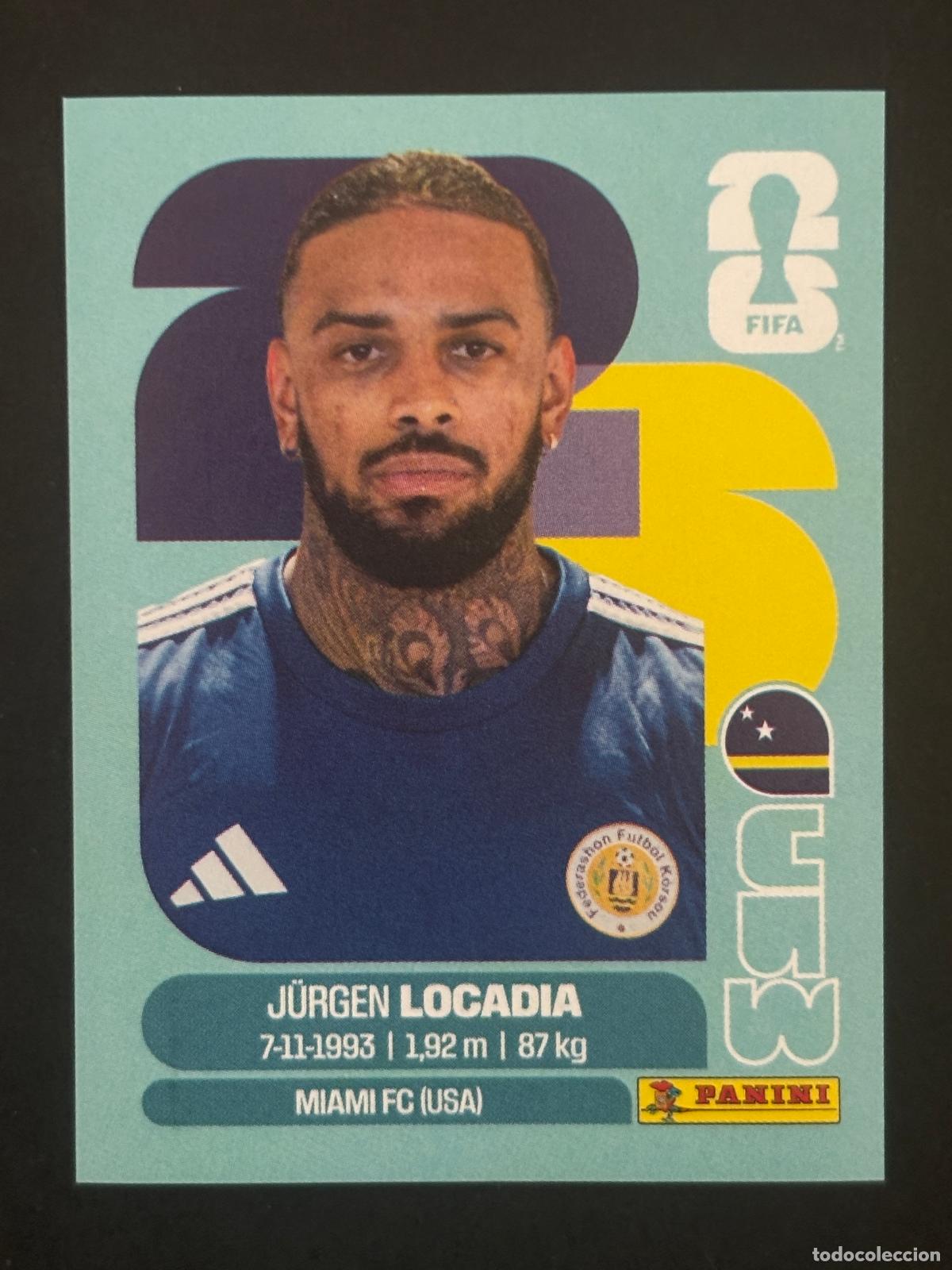 Cartes &agrave; collectionner de Football: CUW17 J&Uuml;RGEN LOCADIA CURAZAO CROMO PANINI FIFA WORLD CUP MUNDIAL 2026