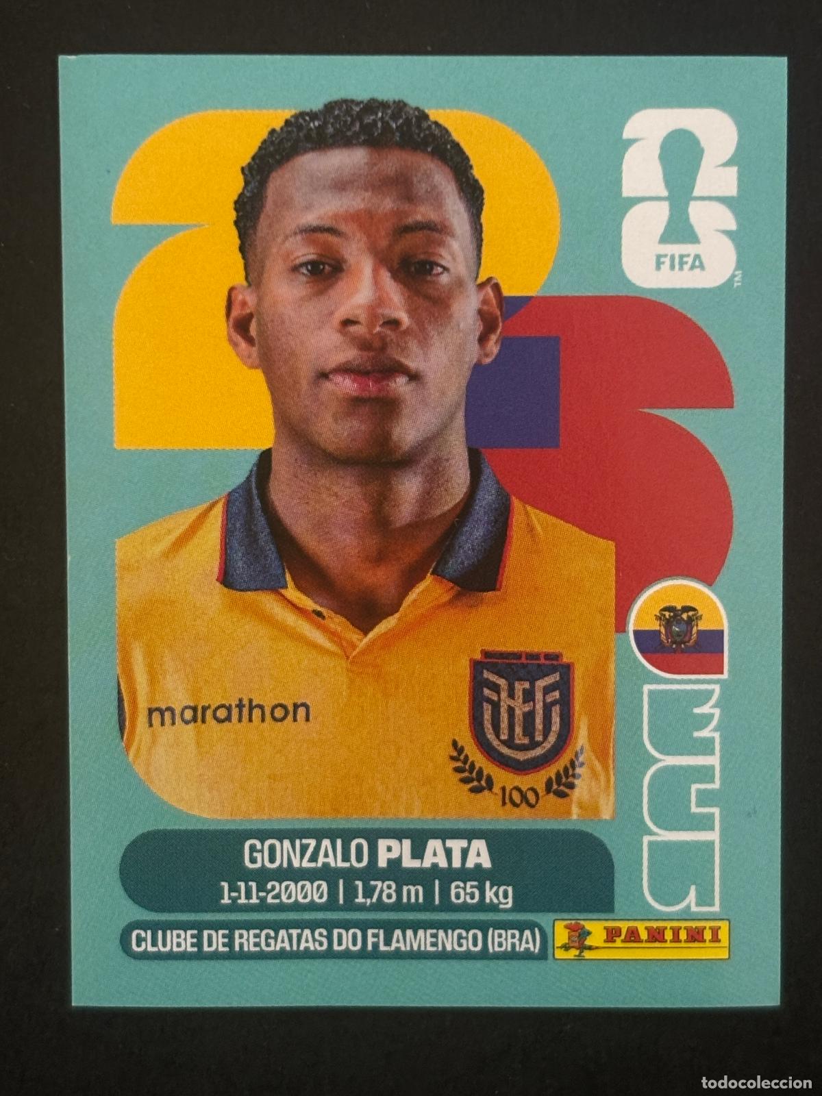 Cartes &agrave; collectionner de Football: ECU16 GONZALO PLATA ECUADOR CROMO PANINI FIFA WORLD CUP MUNDIAL 2026