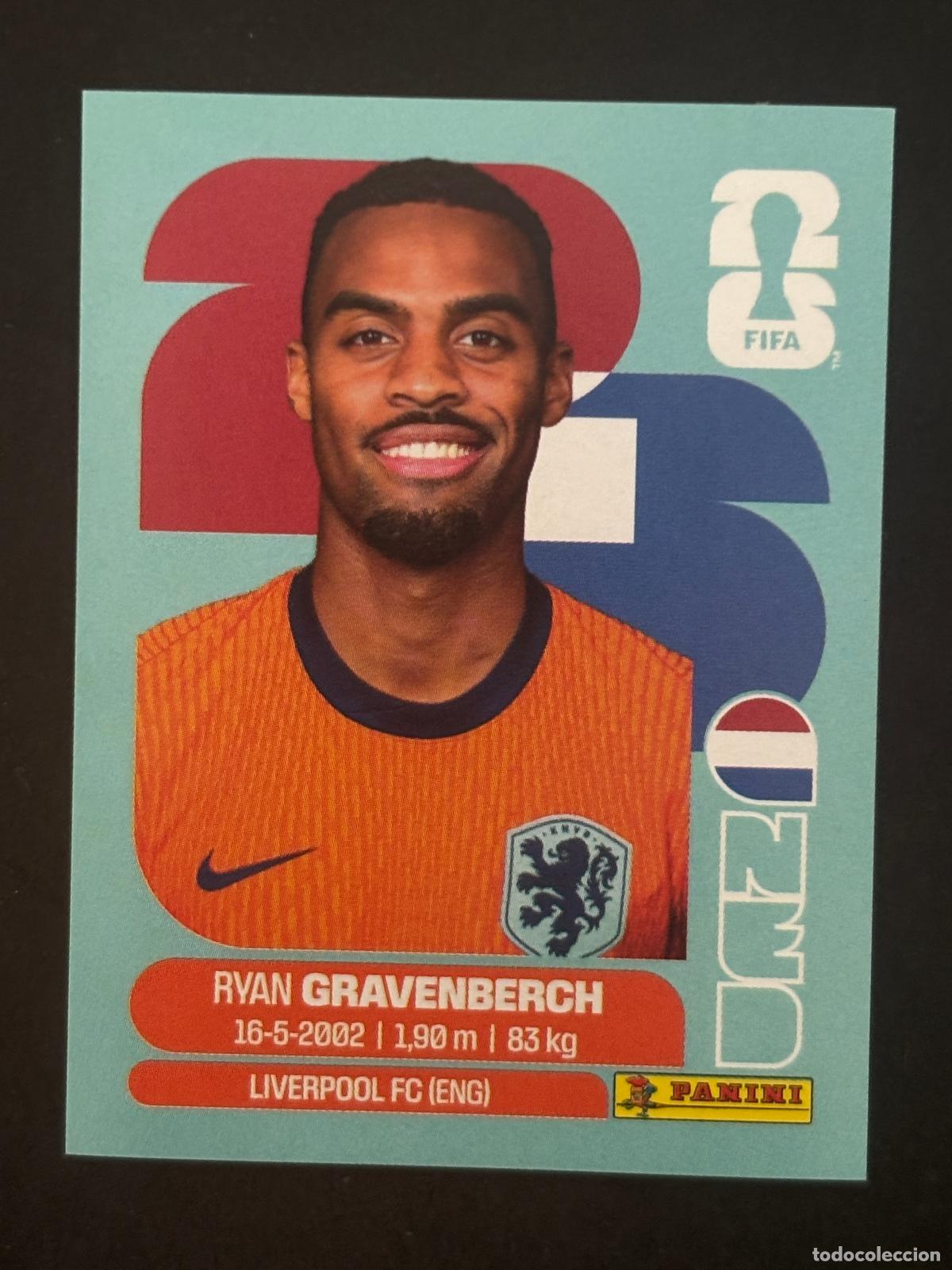 Cartes &agrave; collectionner de Football: NED11 RYAN GRAVENBERCH HOLANDA CROMO PANINI FIFA WORLD CUP MUNDIAL 2026
