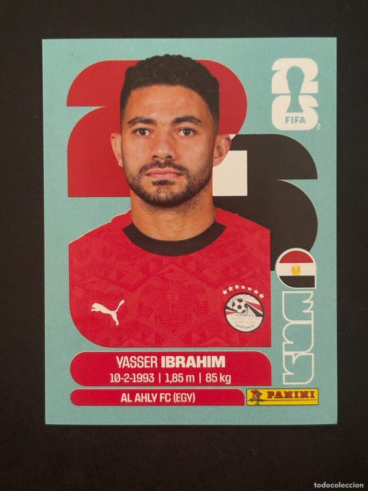 Cartes &agrave; collectionner de Football: EGY5 YASSER IBRAHIM EGIPTO CROMO PANINI FIFA WORLD CUP MUNDIAL 2026
