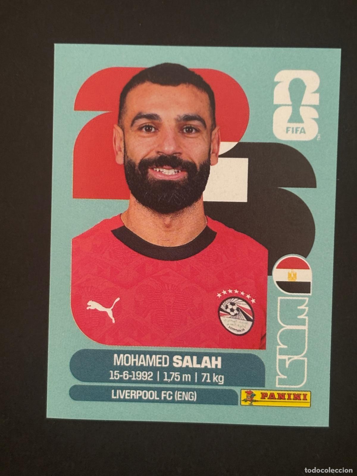 Cartes &agrave; collectionner de Football: EGY17 MOHAMED SALAH EGIPTO CROMO PANINI FIFA WORLD CUP MUNDIAL 2026