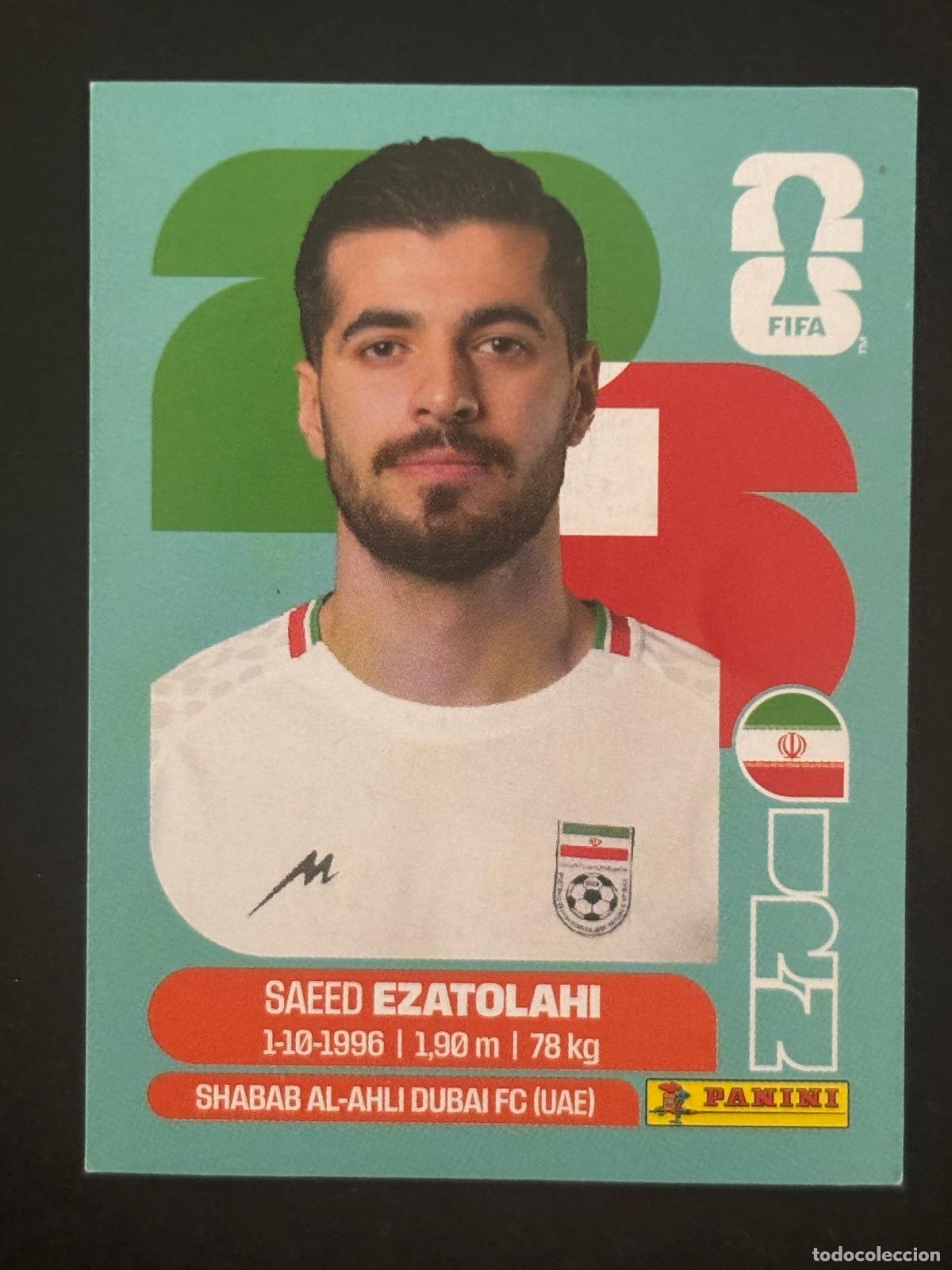 Cartes &agrave; collectionner de Football: IRN11 SAEID EZATOLAHI IRAN CROMO PANINI FIFA WORLD CUP MUNDIAL 2026