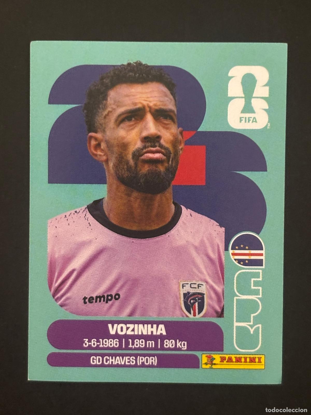 Cartes &agrave; collectionner de Football: CPV2 VOZINHA CABO VERDE CROMO PANINI FIFA WORLD CUP MUNDIAL 2026