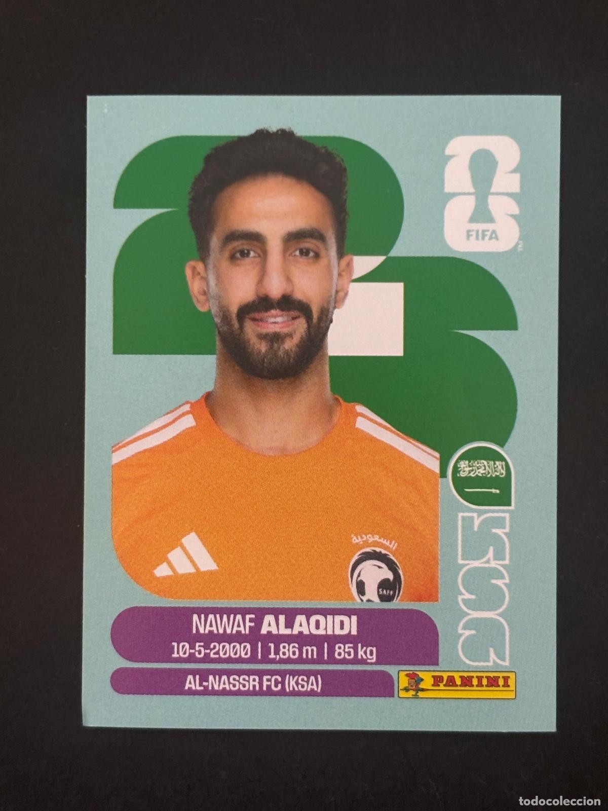 Cartes &agrave; collectionner de Football: KSA2 NAWAF ALAQIDI ARABIA SAUDI CROMO PANINI FIFA WORLD CUP MUNDIAL 2026