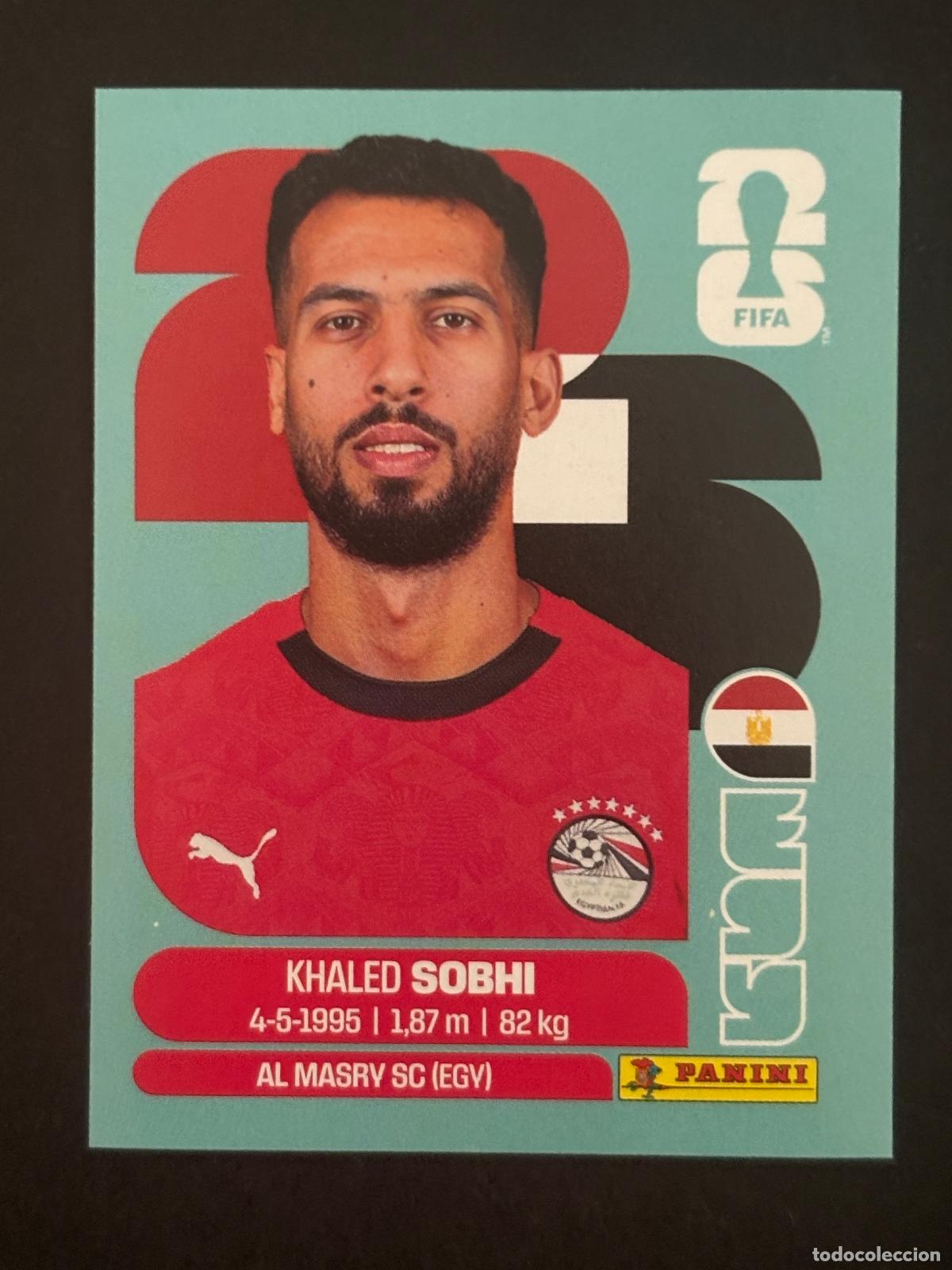 Cartes &agrave; collectionner de Football: EGY6 KHALED SOBHI EGIPTO CROMO PANINI FIFA WORLD CUP MUNDIAL 2026