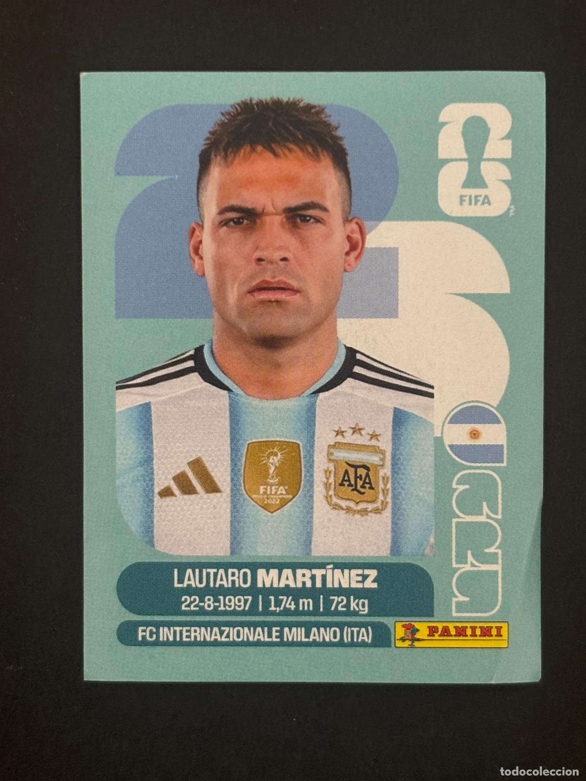 Cartes &agrave; collectionner de Football: ARG18 LAUTARO MART&Iacute;NEZ ARGENTINA CROMO PANINI FIFA WORLD CUP MUNDIAL 2026