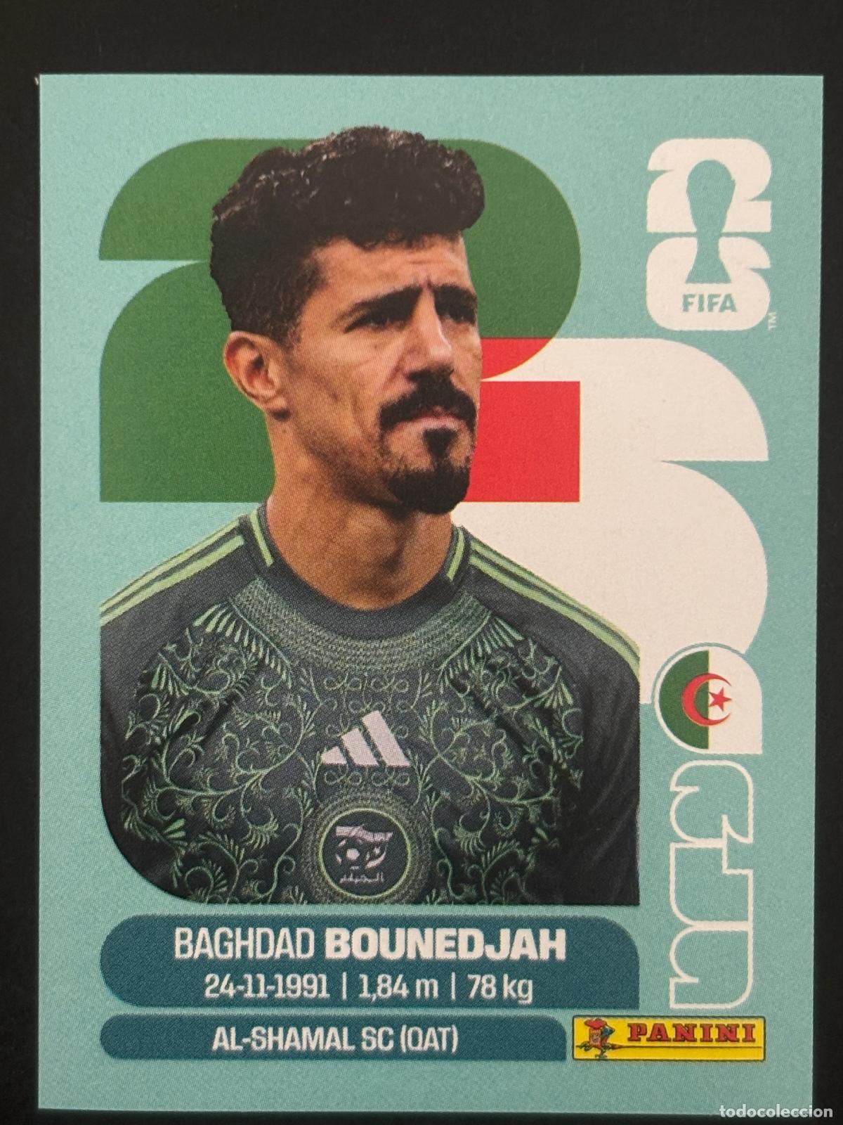 Cromos de f&uacute;tbol: ALG19 BAGHDAD BOUNEDJAH ARGELIA CROMO PANINI FIFA WORLD CUP MUNDIAL 2026