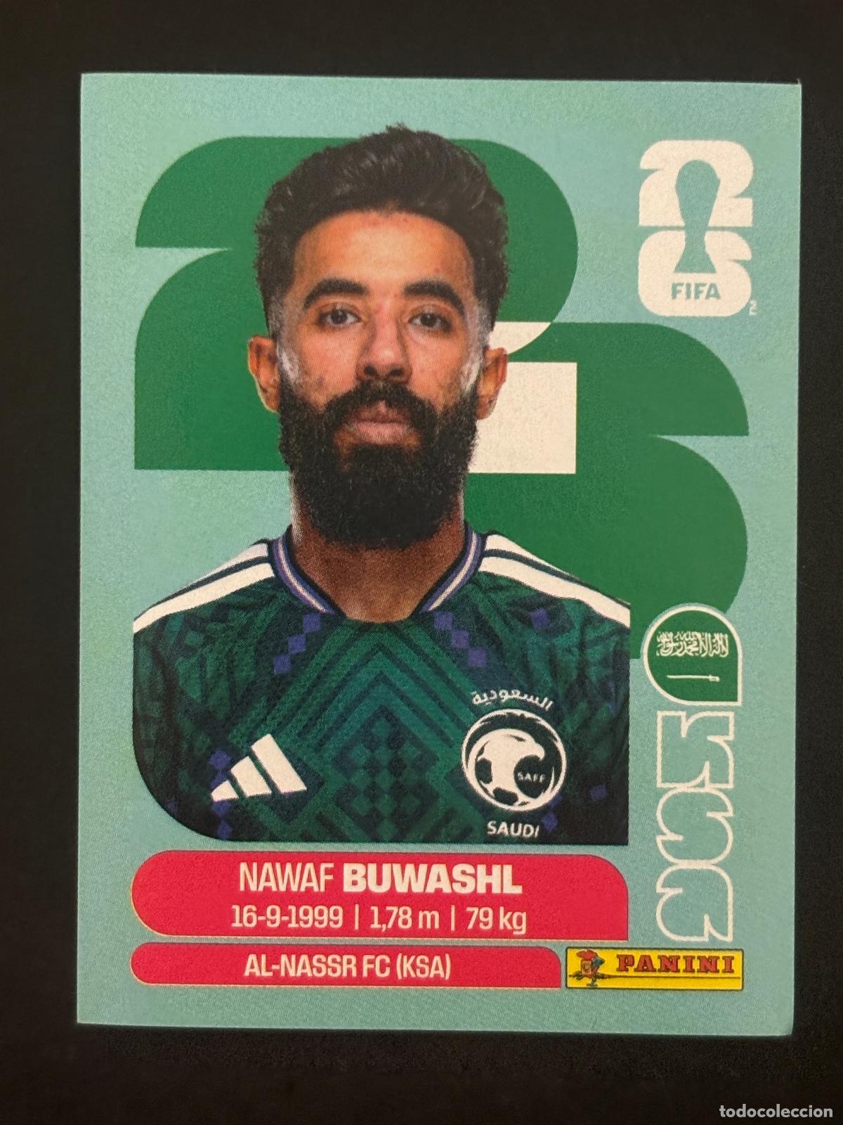 Cromos de f&uacute;tbol: KSA5 NAWAF BUWASHL ARABIA SAUDI CROMO PANINI FIFA WORLD CUP MUNDIAL 2026